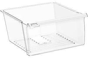 YILISAWIN Wp2188656 2188656 Crisper Bin (Upper) Fridge Crisper Drawer, Replacement For Whirlpool,Kenmore Refrigerator, Food Grade Refrigerator OEM Drawers Parts,Whirlpool Shelf Replacement- Wp2188656