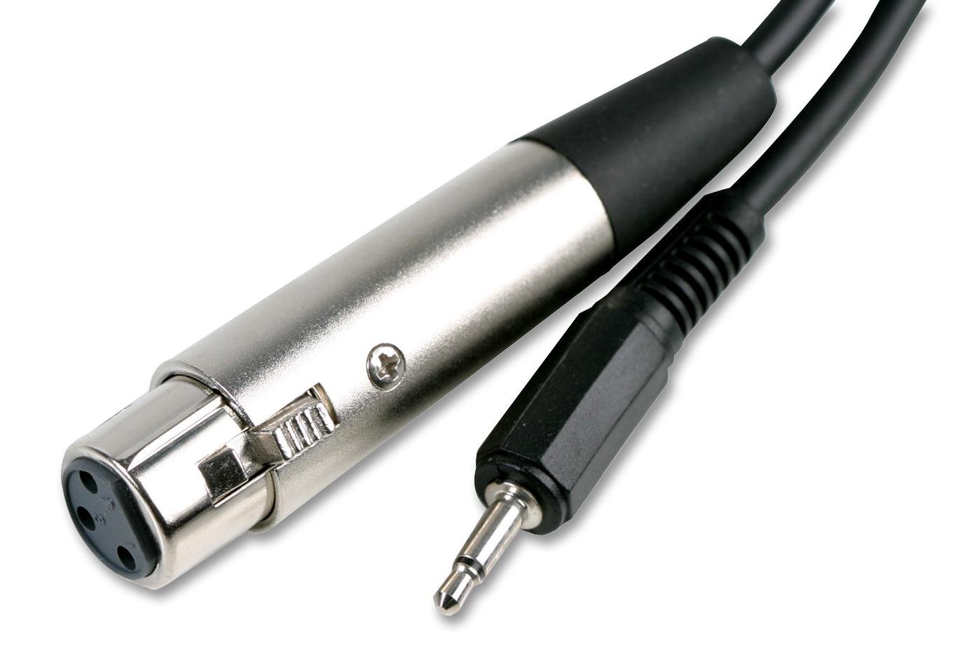XLR Female To 6.35mm (1/4) Female Jack Adapter – Mono, Silver, ELCART 04/04834