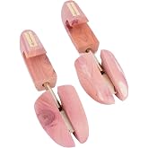 FootFitter Cedar Shoe Trees, Split Toe Wide Heel Premium Shoe Shapers | Aromatic USA Cedar Preserves Shape &amp; Controls Odor for Men &amp; Women, Ensures Even Support for Dress, Casual &amp; Boot Styles