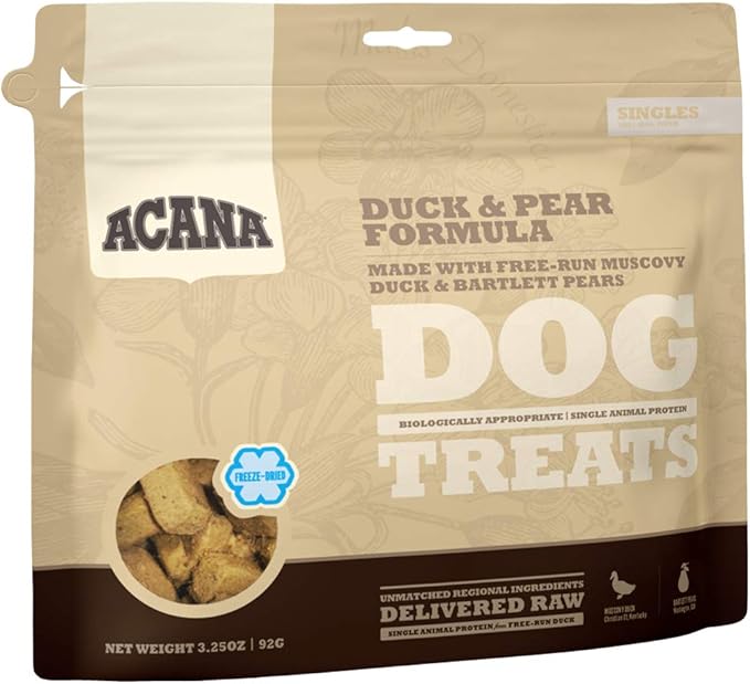 acana duck and pear dog food