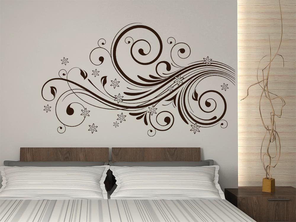 GRAZDesign Wandtattoo Blumen, Blumentattoo für Wohnzimmer, Schlafzimmer