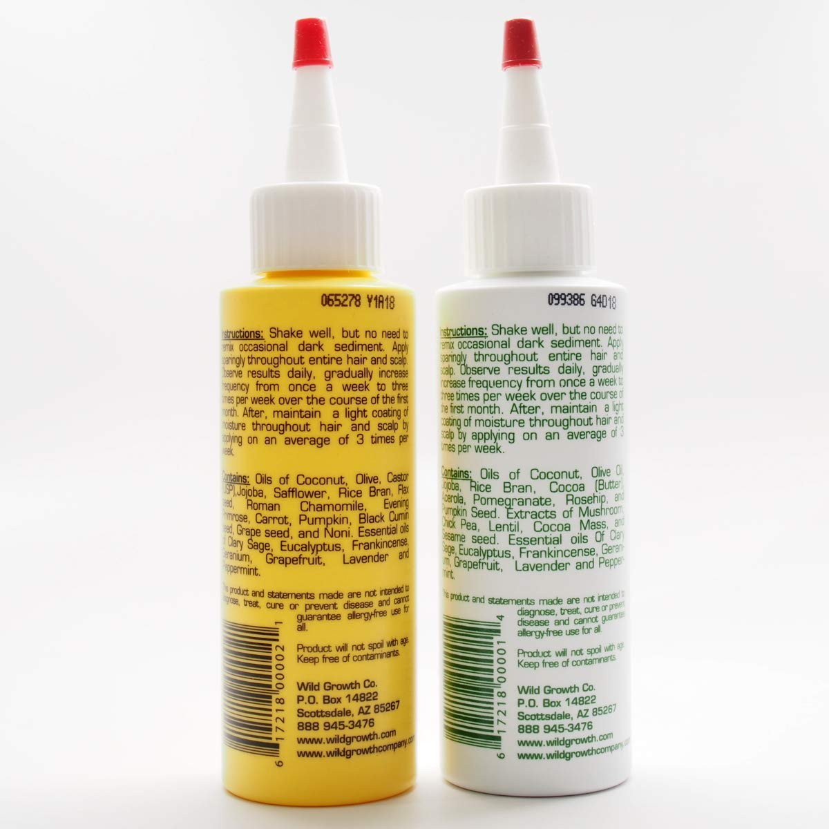 Amazon Com Wild Growth Set Hair Oil 4 Oz Light Oil