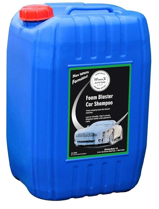 Wavex® Foam Wash Car Shampoo Concentrate 20Ltr pH Neutral, Extreme Suds
