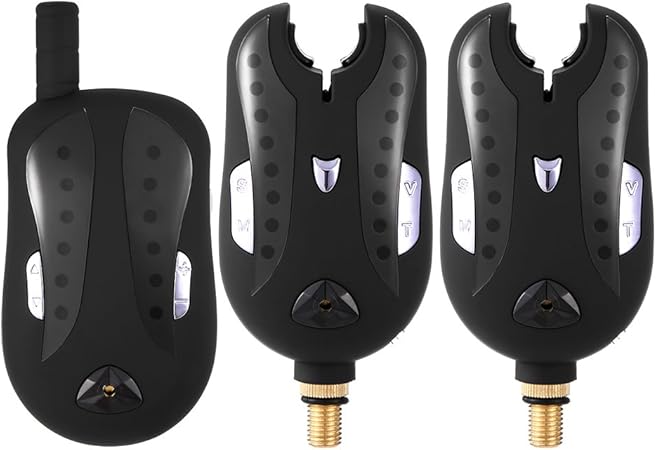 fishing bite alarms with receiver