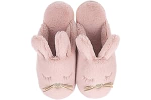 Caramella Bubble Bunny Slippers for Women Fuzzy Cute Animal Memory Foam Indoor House Slippers Easter Thanksgiving Christmas Slippers Gifts