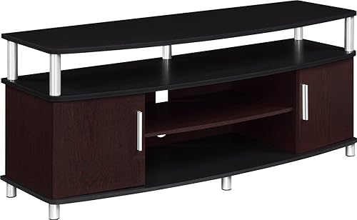 TV Stand Dark Cherry Wood