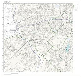 Newton Zip Code Map Zip Code Wall Map Of Newton, Ma Zip Code Map Not Laminated: Amazon.com:  Office Products