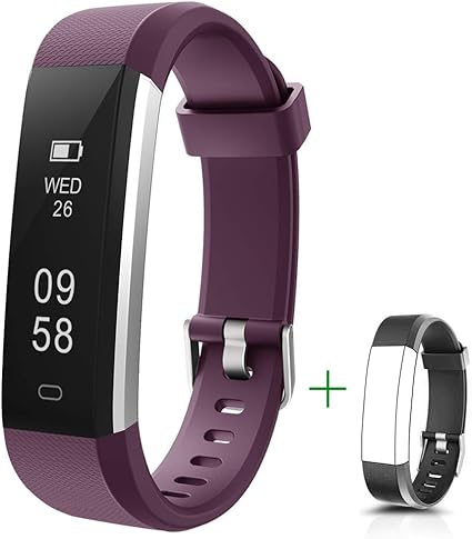 CHEREEKI Pulsera Inteligente, Pulsera de Actividad Fitness Tracker Impermeable IP67