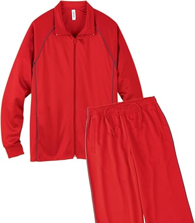 Amazon 赤 ジャージ上下セット 真っ赤なパワースーツ 3lサイズ ジャージ上下セット 通販