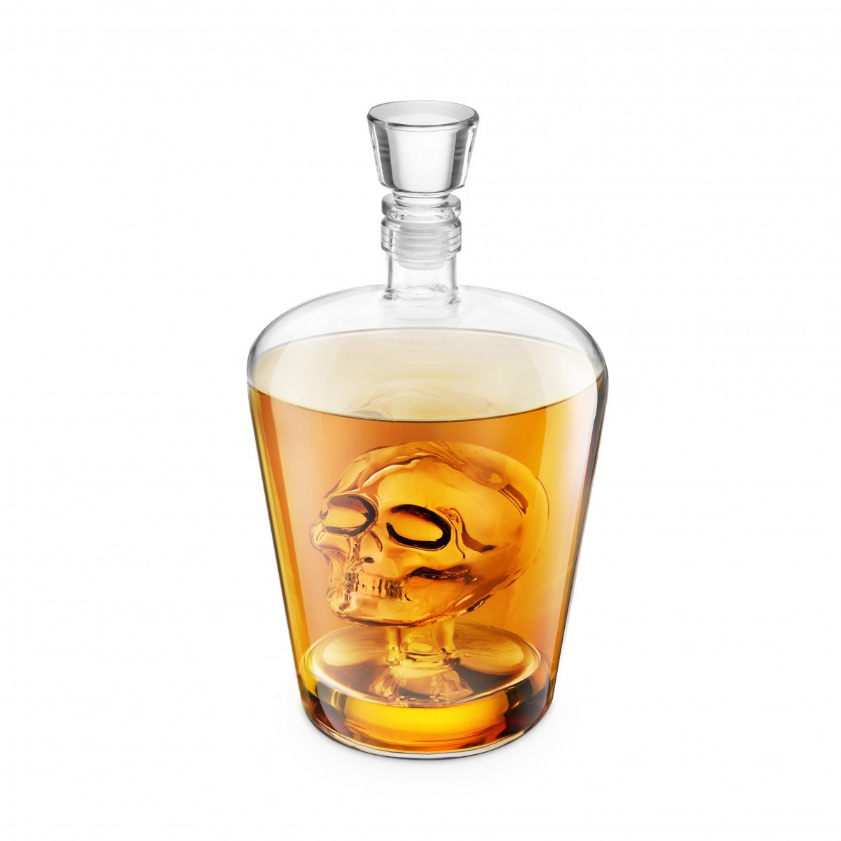 Final Touch Brainfreeze Skull Decanter Ideal for All Types of Drinks and liquors - Holds Up to 1 Litre (33.8oz) - FTA1864