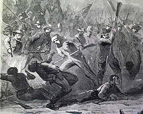 Massacre At Fort Pillow Ringgold Georgia Harper S Weekly