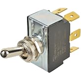 Carling Technologies Toggle Switch, Number of Connections: 6, Switch Function: On/On - 2GL51-73