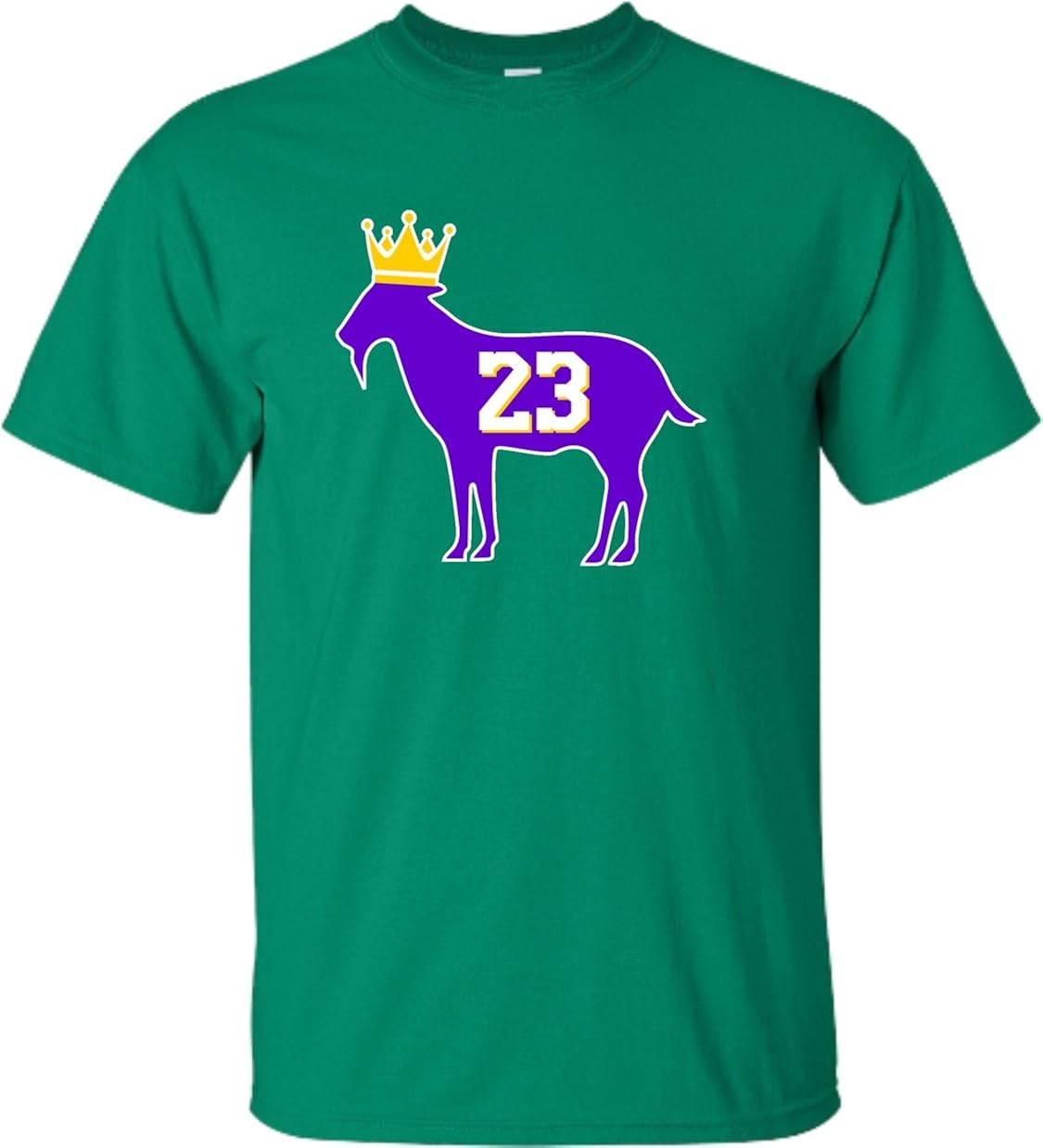 Adult Goat James G.O.A.T. King T-Shirt