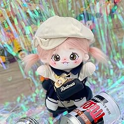 niannyyhouse 20cm Plush Doll Girl Humanoid Stuffed