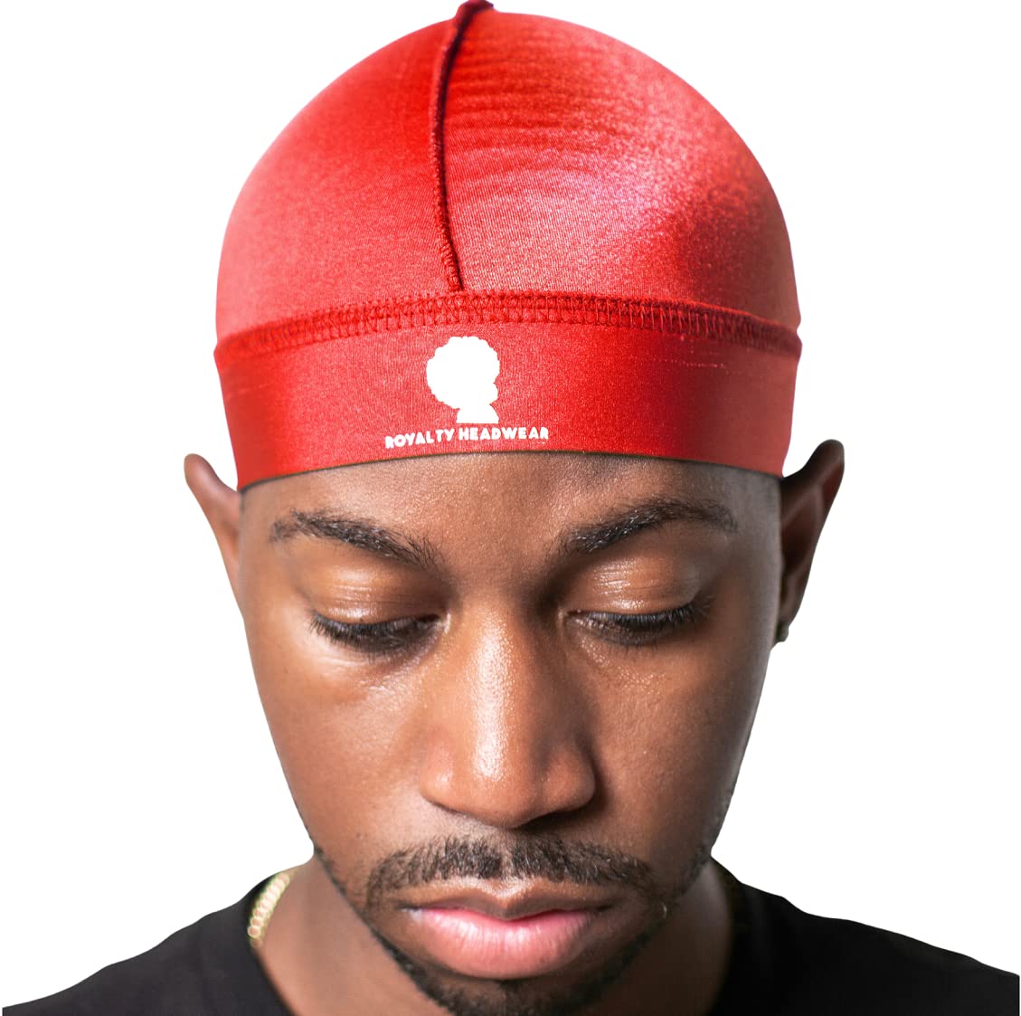 Royalty Headwear Premium Cap, Best for 360, 540, and 720 Waves (Red)