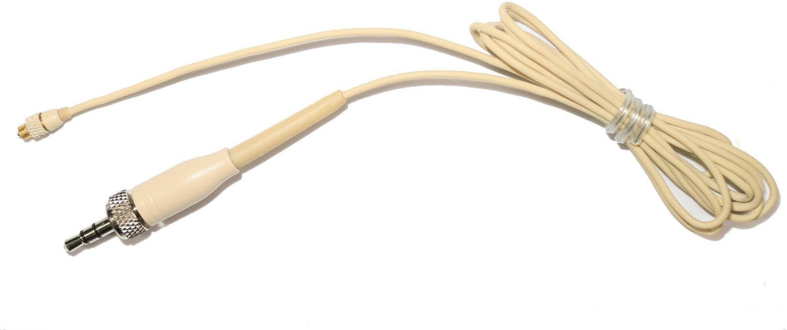 [WALLER PAA] 1.2m Detachable Cable for Headset Lavalier Microphone Sennheiser 1/8" Lock Plug