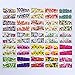 BORN PRETTY 50 Sheets Nail Art Sticker Flower Rose Daisy Dream Manicure Water Transfer Decal DIY Decoration