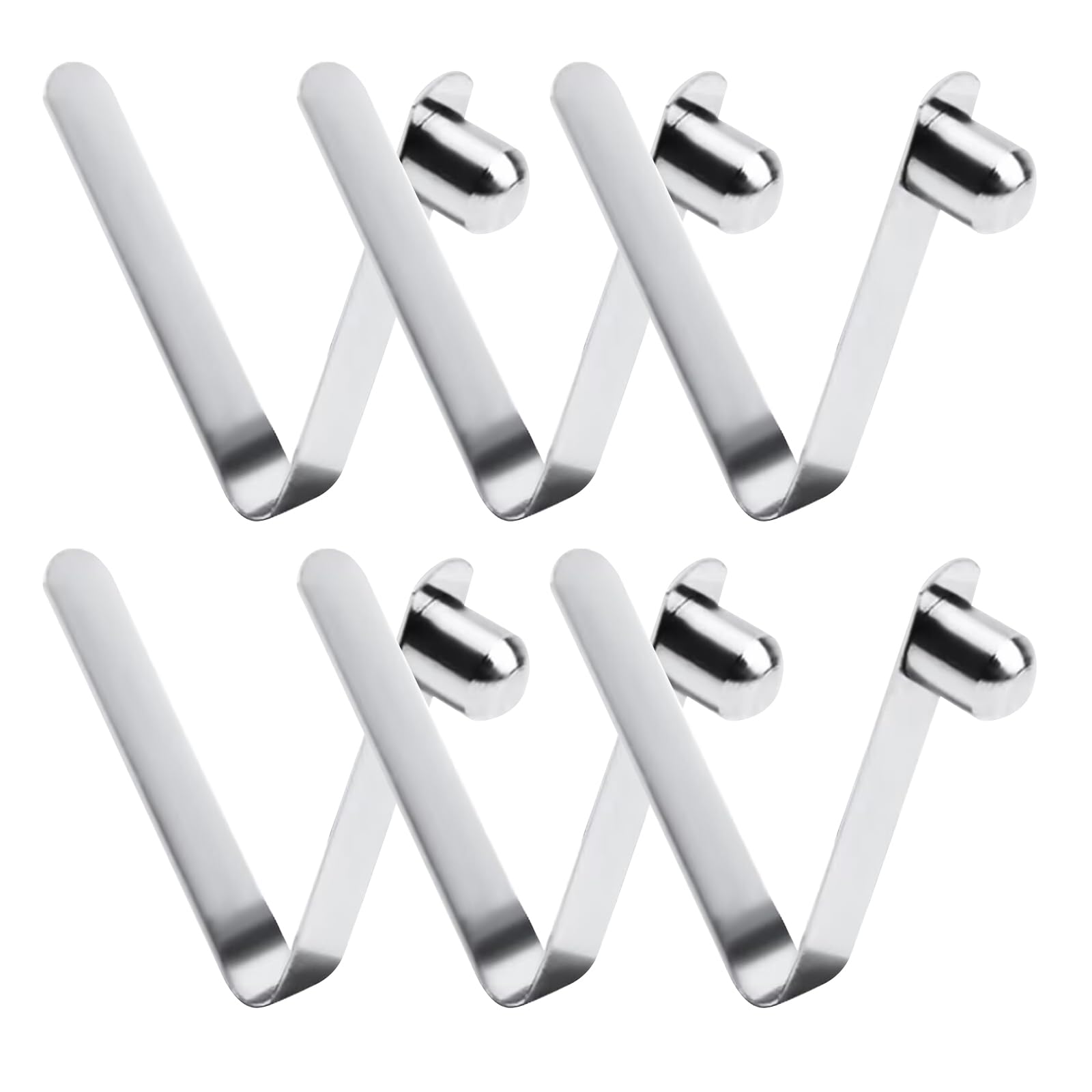 Kayak Paddle Spring Clip, Kayak Spring Clips, Push Button Spring Clip, Lockable Tent Pole, Push Button Spring Snap Clip, for Outdoor Camping, Stainless Steel Spring Snap Clips Accessories, for Awning