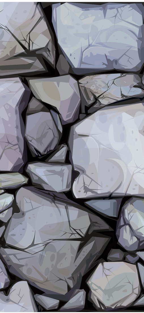 PeelitStickit Stone Pattern Design, Wallpaper, Wall Mural ID-029, vinyl