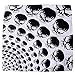 HDE 6-Pack of Assorted 100% Cotton Bandana Handkerchief Head Wraps Doo Rag