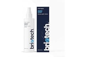 BRIOTECH Pierce Spray, Hypochlorous Acid, Gentle Piercing Aftercare, Calm Redness & Itch, Reduce Bumps, HOCl Saline Spray, Contact Free, No Rinse or Residue, Alcohol Free, 4 fl oz