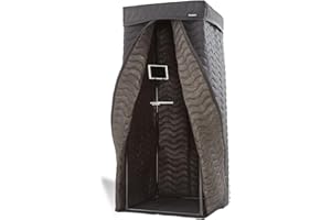 VOCTENT Portable Vocal Booth, Home Recording Studio, Echo-Free Sound Isolation Booth for Voice-Over, Podcast & Music - Compact Frame with Thick Acoustic Blankets, Easy Setup