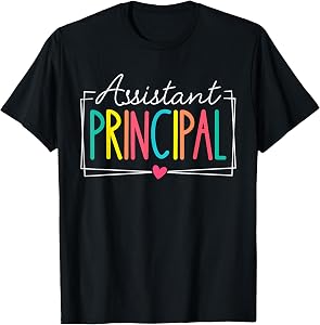 Assistant Principal Appreciation Women Funny Back To School T-Shirt