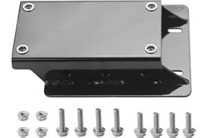 MINSTAR Torque Converter Motor Riser Plate Mount for Predator 196cc / 212cc Engine, Coleman Mini Bikes CT200 CT200U RB200, Baja Warrior MB200, 1-3/4 Inch Lift