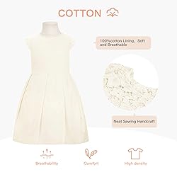 ALLOVIN Girls and Toddler Graduation Sleeveless