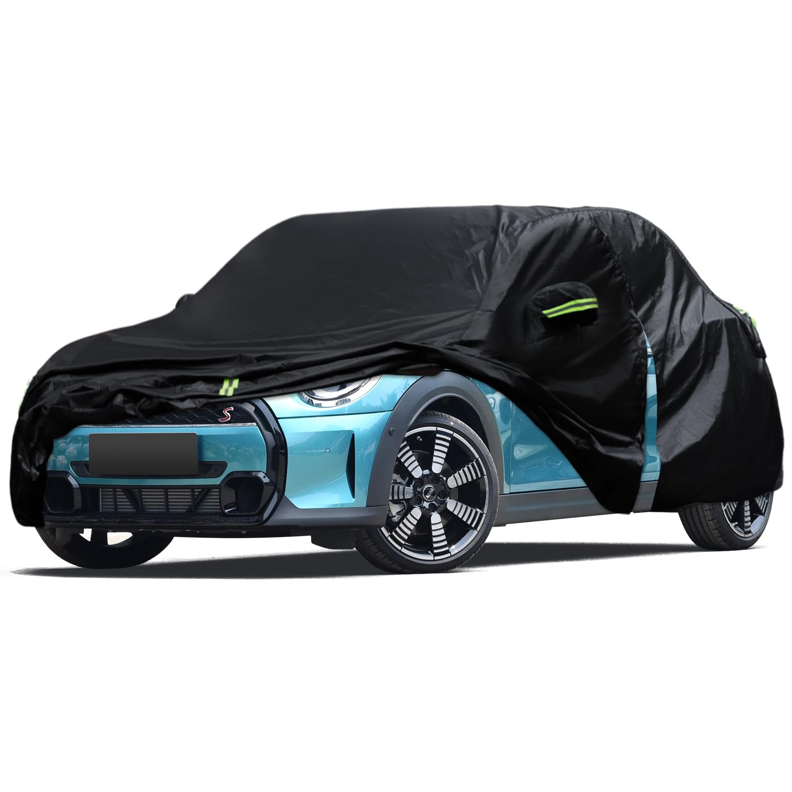 Photo 1 of Car Cover Custom Fit for 2014-2024 Mini Cooper/Cooper S 2-Door, Waterproof All Weather Full Exterior Cover Rain Sun Protector with Door Zipper