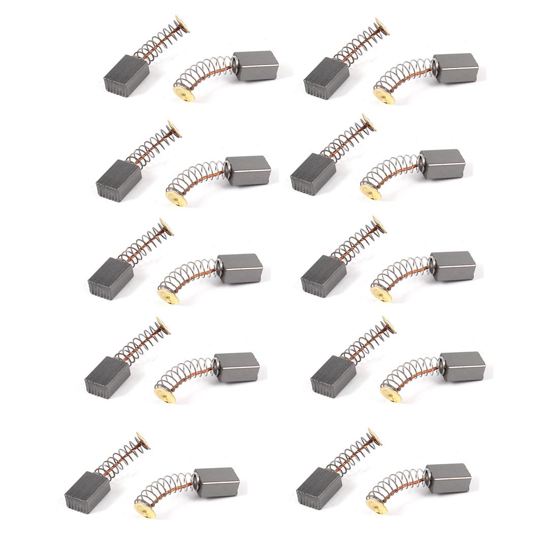 sourcingmap 7/16" x 5/16" x 3/16" Motor Carbon Brushes Replacement 20 Pcs — image 1
