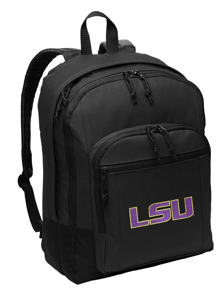 Broad Bay LSU Backpack Classic Style LSU Tigers Backpack