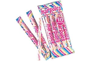 ALBERT'S Alberts Marpoles Marshmallow Candy Twists (10 Pack)