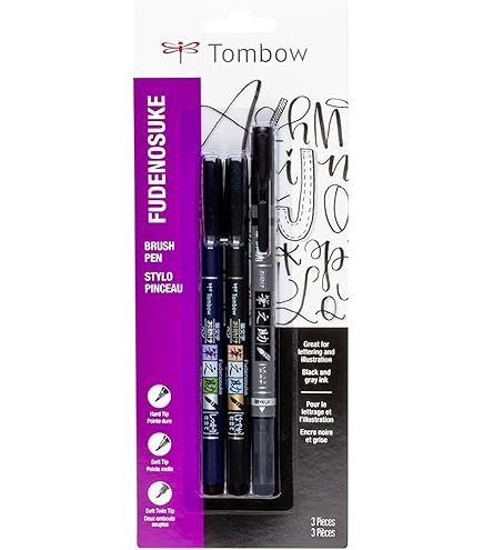 Amazon.com : Kuretake ZIG Cartoonist, Mangaka Flexible, Medium