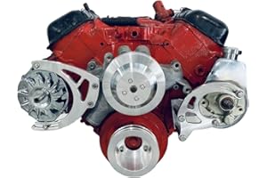 Chap Performance Big Block Chevy Alternator & Power Steering Bracket kit BBC LWP 396 427 454 PS