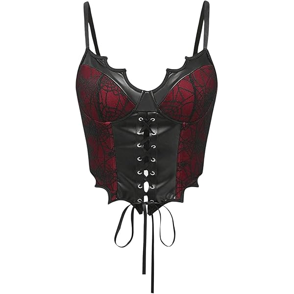 SOLY HUX Women's Ruched Lace Cami Top Drawstring Sleeveless