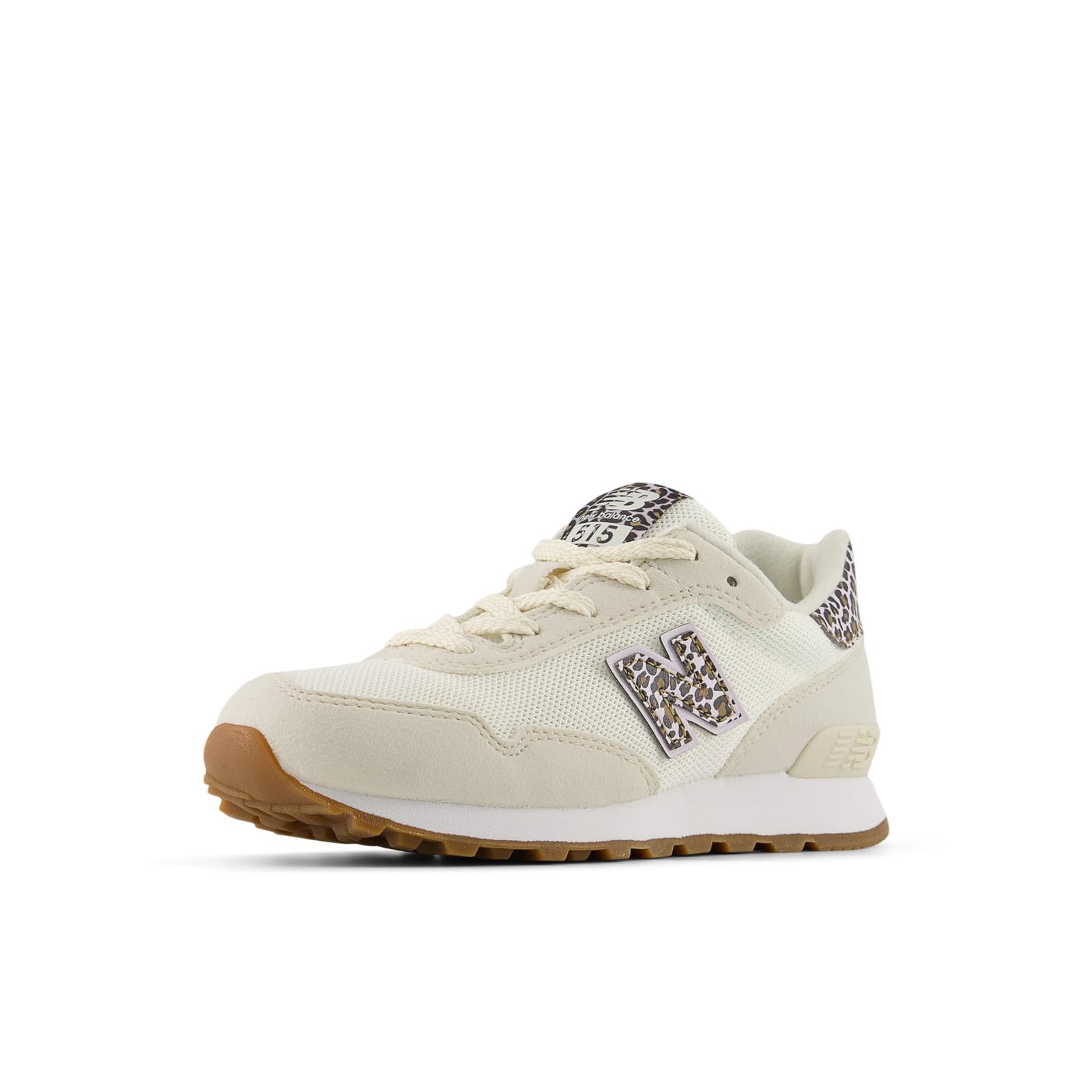 New Balance Kid's 515 V1 Lace-Up Sneaker, Linen/Taro, 1 Little Kid Image