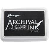 Ranger, Archival Ink Pad, 0, Jet Black (789541031468)