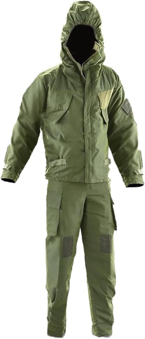 NBC CBRN NATO Mk4 Suit British Army Surplus Nuclear Biological Chemical Warfare Suits Olive Green vacuum packed