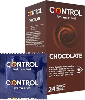 Chocolate Preservativos Aromatizados al Chocolate de Látex Natural - 24 Preservativos