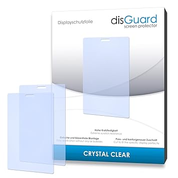 disGuard® Displayschutzfolie [Crystal Clear] kompatibel mit Nokia Asha 503 [4 Stück] Kristallklar, Transparent, Unsichtbar, E