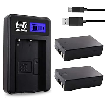 E-TS - Batería de Repuesto para cámara réflex Digital Nikon D5000 ...