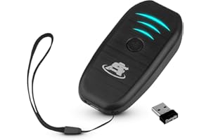 ScanAvenger Portable Mini-Wireless Bluetooth Barcode Scanner: Hand Scanners - Cordless, Rechargeable 1D & 2D Scan Gun for Inventory Management Wireless, Handheld USB QR (1D&2D Mini Barcode Reader)