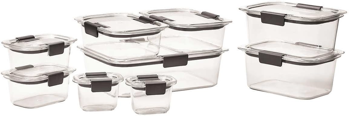 Which Is The Best Rubbermaid Brilliance 18Piece