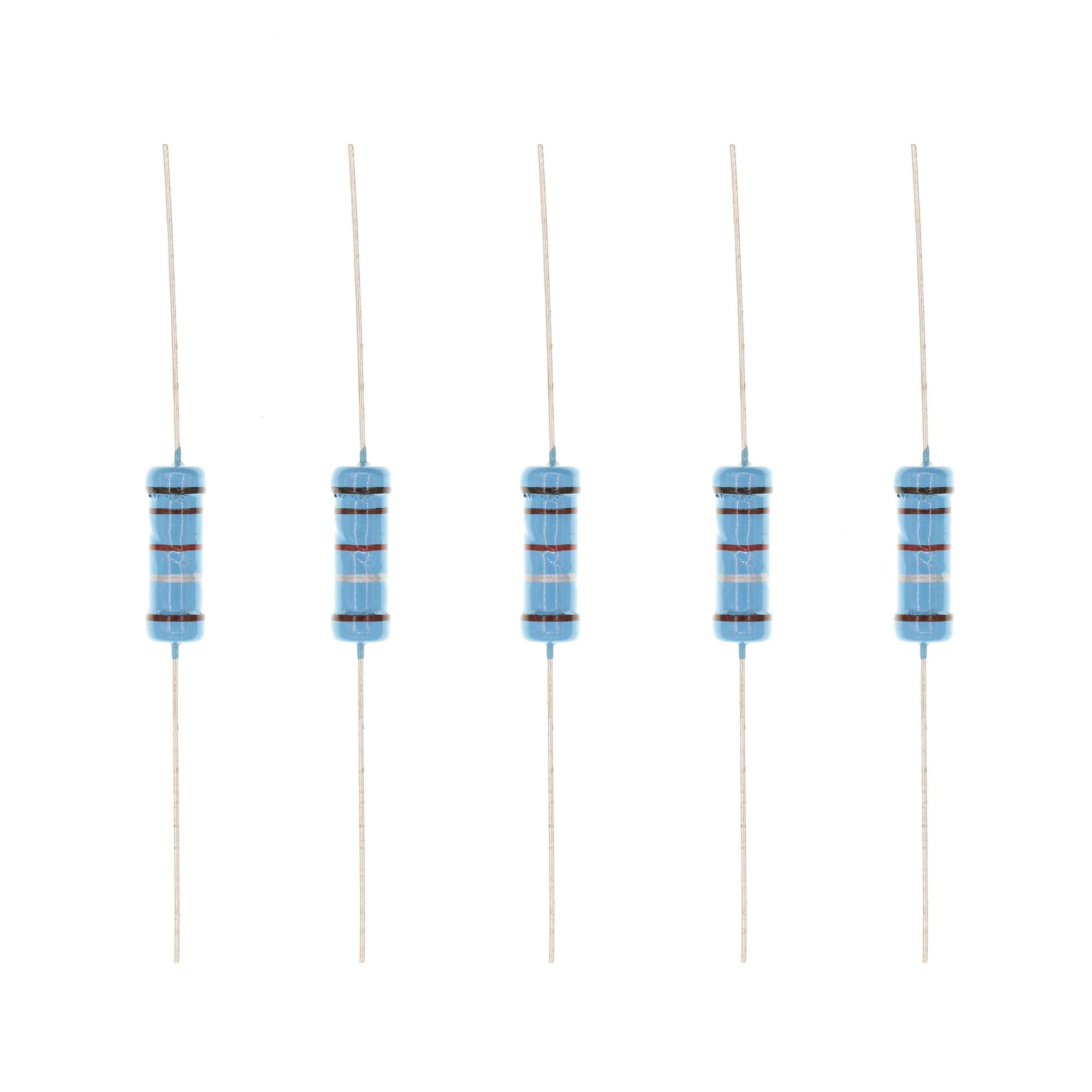 HUABAN 20PCS 3W 3 Watts 0R12 0.12 Ohm 1% Metal Film Resistor