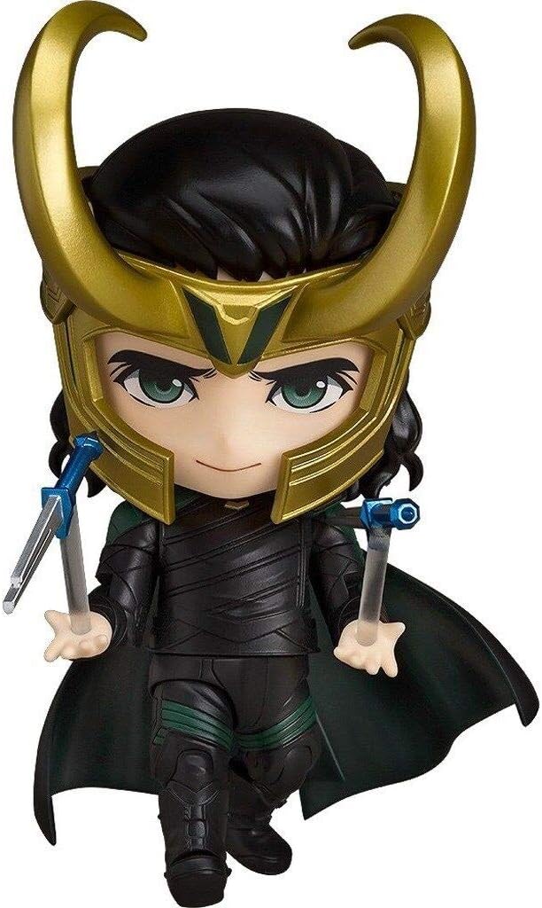 Duzhengzhou Thor Ragnarok: Loki (Deluxe Version) Nendoroid Action Figure - 4inches