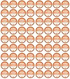 Coffee Lab - Dark Roast Coffee Flavorful K Cup Coffee - Amaretto Biscotti 72 Count