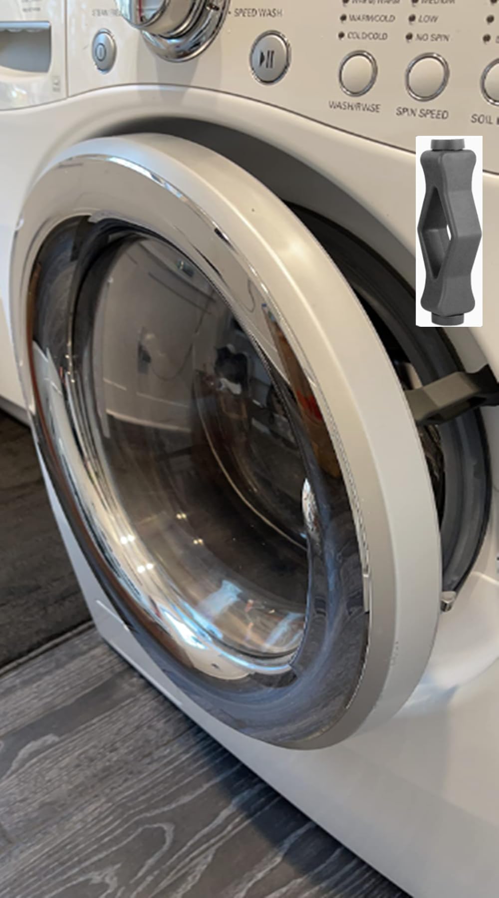 Washer Door Prop, EROLPXE [Easy to Stick] Front