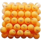 MAPOL 50ct Orange 3-Star Ping Pong Balls, Bulk Training Table Tennis Balls | ABS, Bounce Crisply, Tough, No Crack &amp; Can be Played with for hours. Orange is Easier to See. Great for Practice &amp; Rec Play