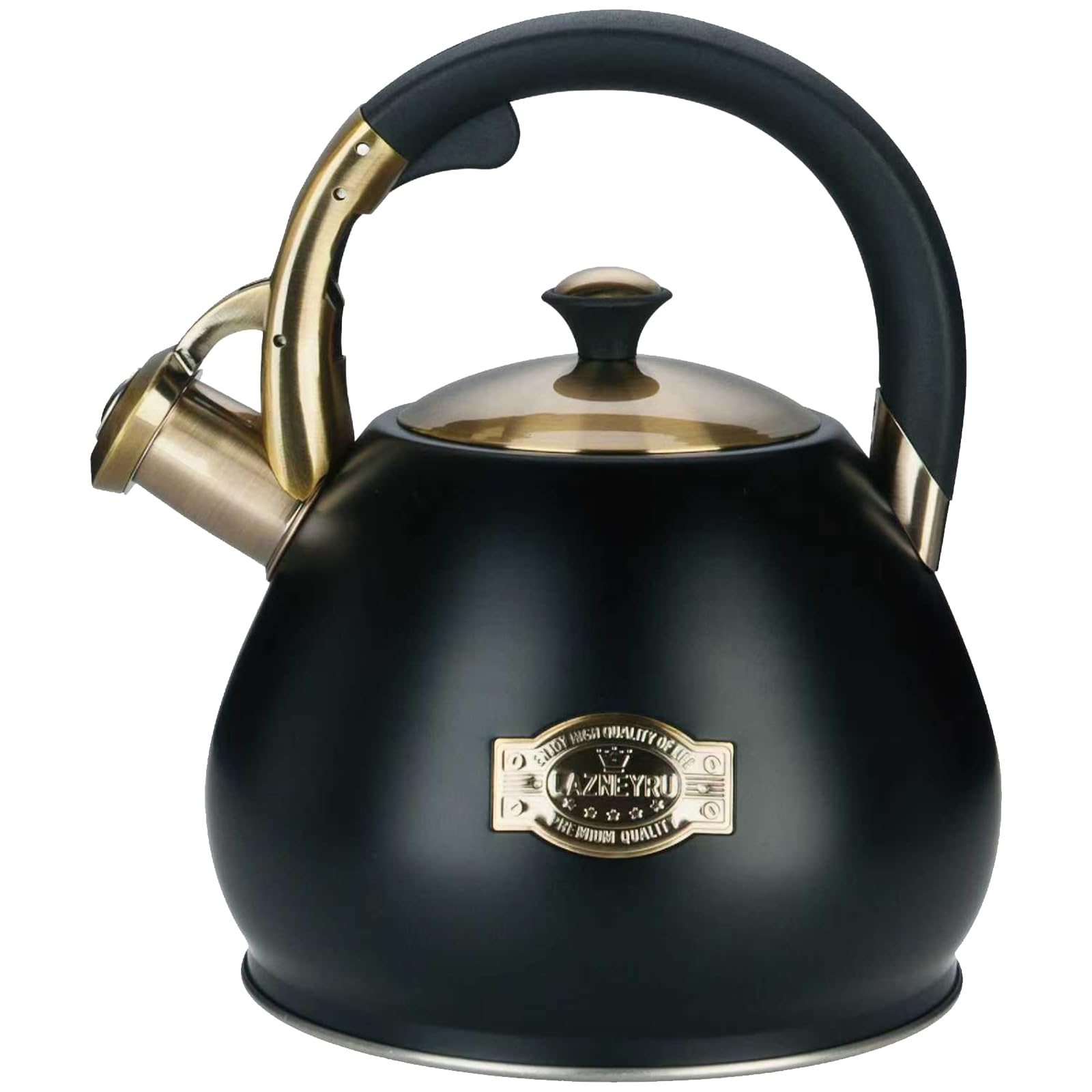 Photo 1 of **MINOR DENT DAMAGE**Tea Kettle Stovetop Whistling Kettle Teapot, 3Quart Tea Pot Stainless Steel Teakettle for Stove Top with Heat Proof Ergonomic Handle